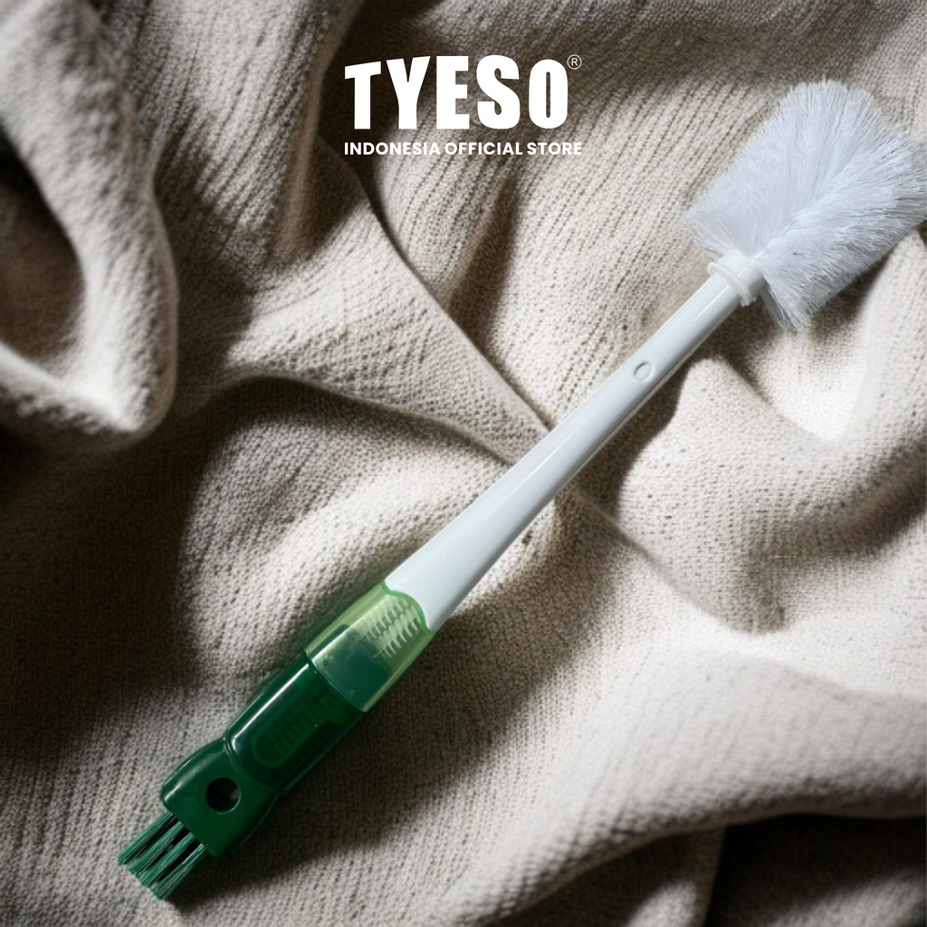 Tyeso Brush 5 in 1 Cleaner Bottle Brush Kit Sikat Pembersih Botol Dot Sedotan Multifungsi