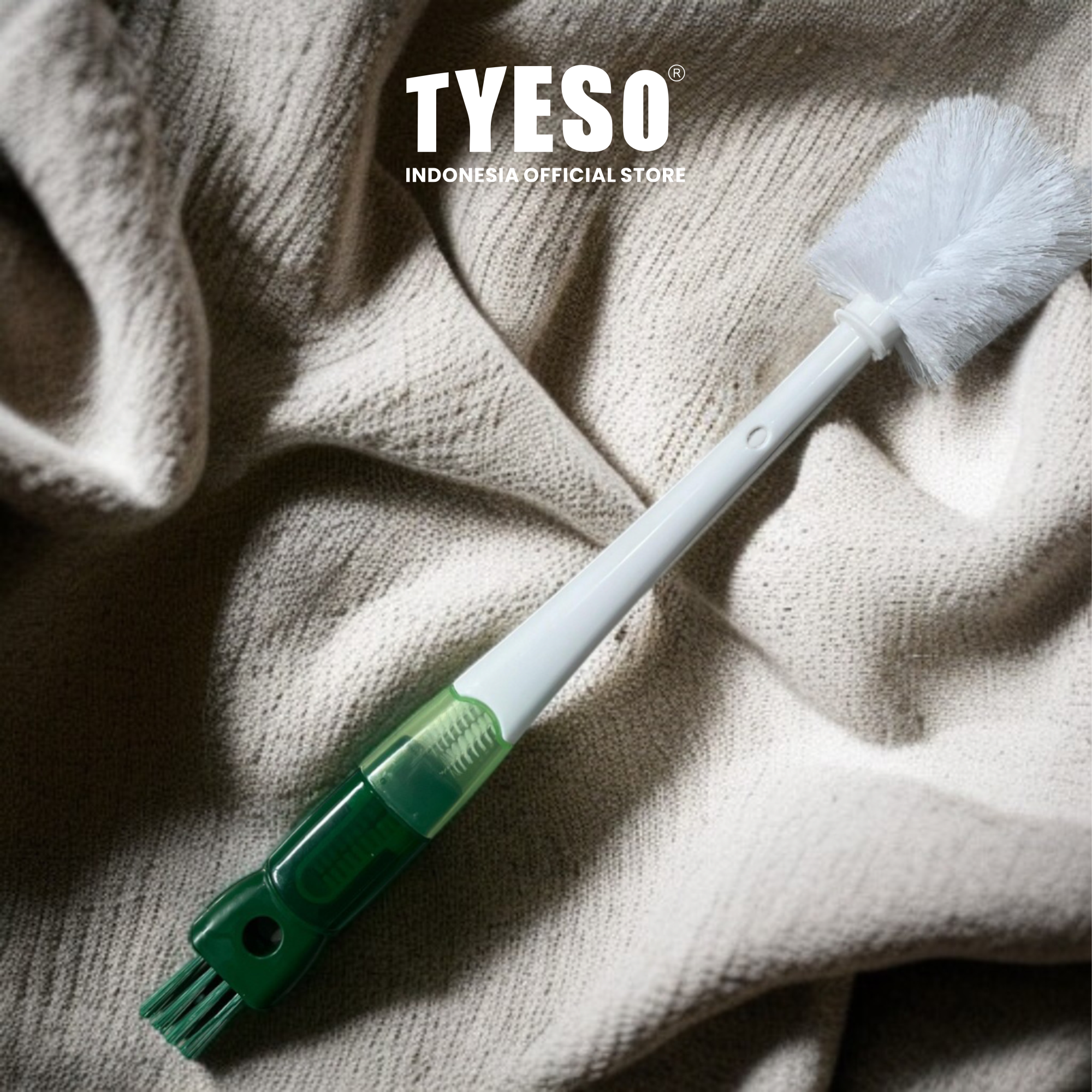 Tyeso Brush 5 in 1 Cleaner Bottle Brush Kit Sikat Pembersih Botol Dot Sedotan Multifungsi