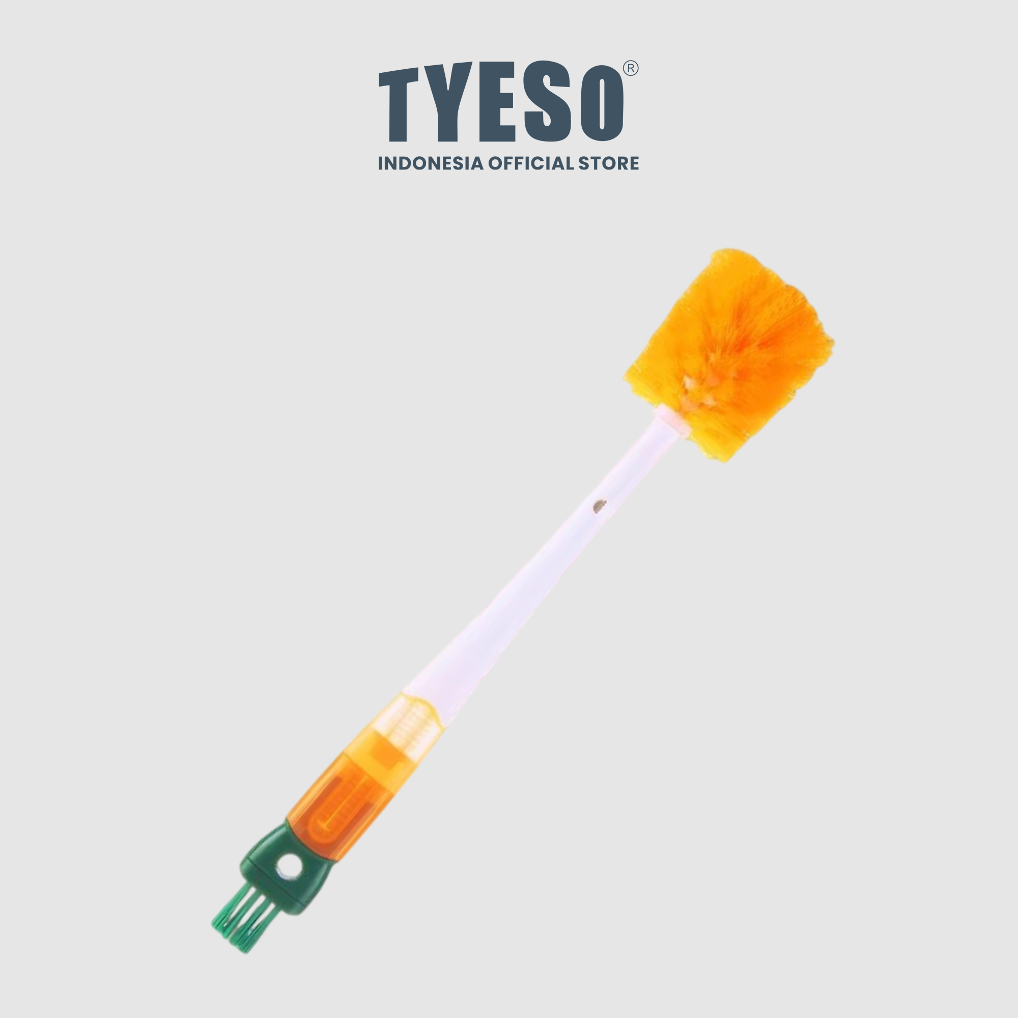 Tyeso Brush 5 in 1 Cleaner Bottle Brush Kit Sikat Pembersih Botol Dot Sedotan Multifungsi