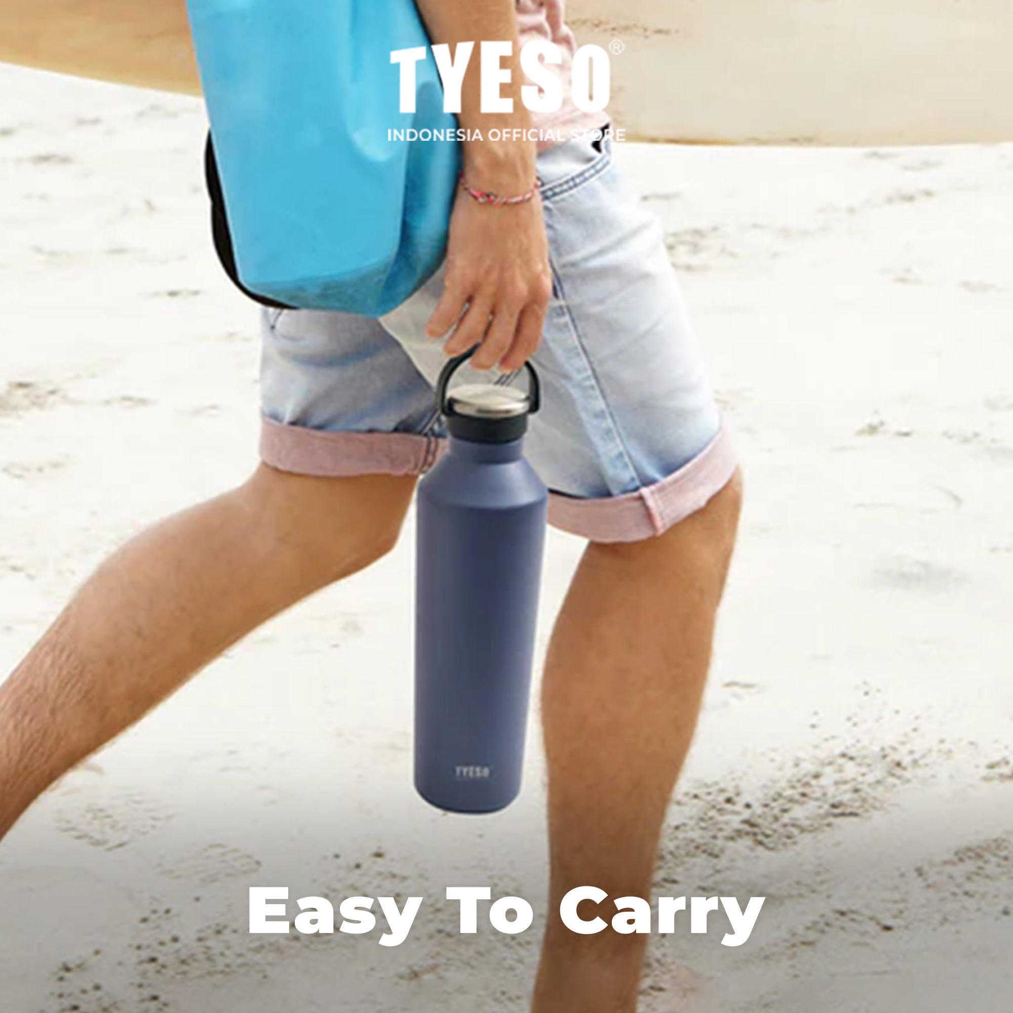 [NEW PRODUCT] Tyeso Tumbler Vacuum Insulated 750ml Botol Minum Sport Portable TS-01002 BPA FREE 25 Oz