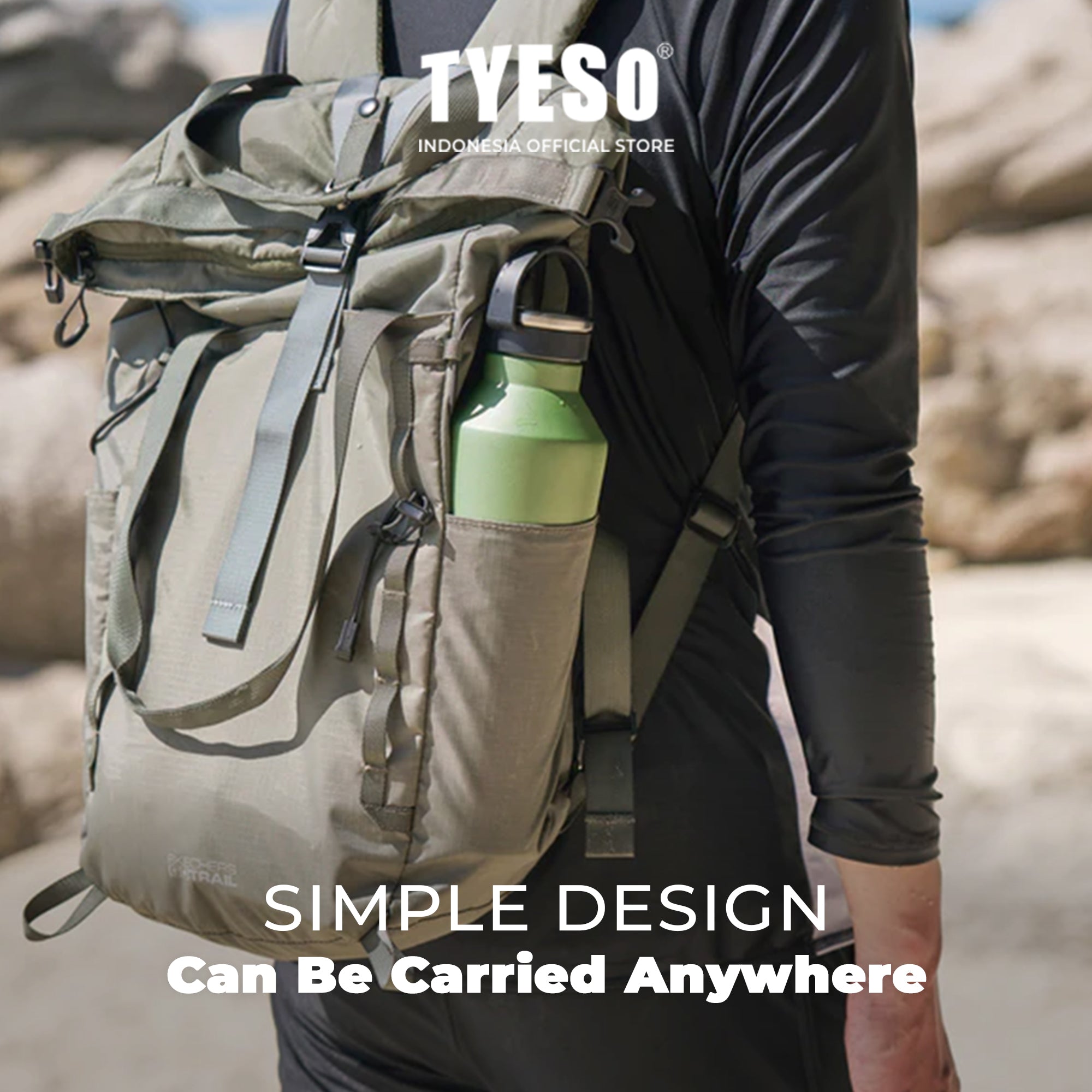 [NEW PRODUCT] Tyeso Tumbler Vacuum Insulated 750ml Botol Minum Sport Portable TS-01002 BPA FREE 25 Oz