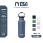 [NEW PRODUCT] Tyeso Tumbler Vacuum Insulated 750ml Botol Minum Sport Portable TS-01002 BPA FREE 25 Oz