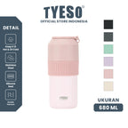 [NEW PRODUCT] Tyeso Pendingin Botol 350-680ml Botol Minum Vaccum Insulated PET Portable TS-01004 BPA FREE