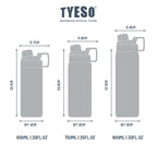 [ NEW PRODUCT ] Tyeso Tumbler Sport 750 ML Stainless Steel Vacuum Insulated With Handle TS-01009 BPA FREE 25 Oz