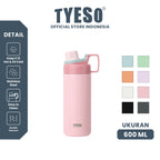 [ NEW PRODUCT ] Tyeso Tumbler Sport 600 ML Stainless Steel Vacuum Insulated With Handle TS-01008 BPA FREE 20 Oz