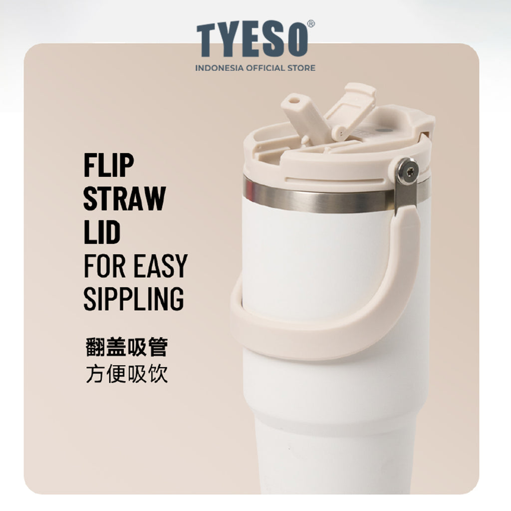 [NEW PRODUCT] Tyeso Roam Tumbler Portable 900 ml TS-01024 Double Vacuum Insulated Stainless Steel