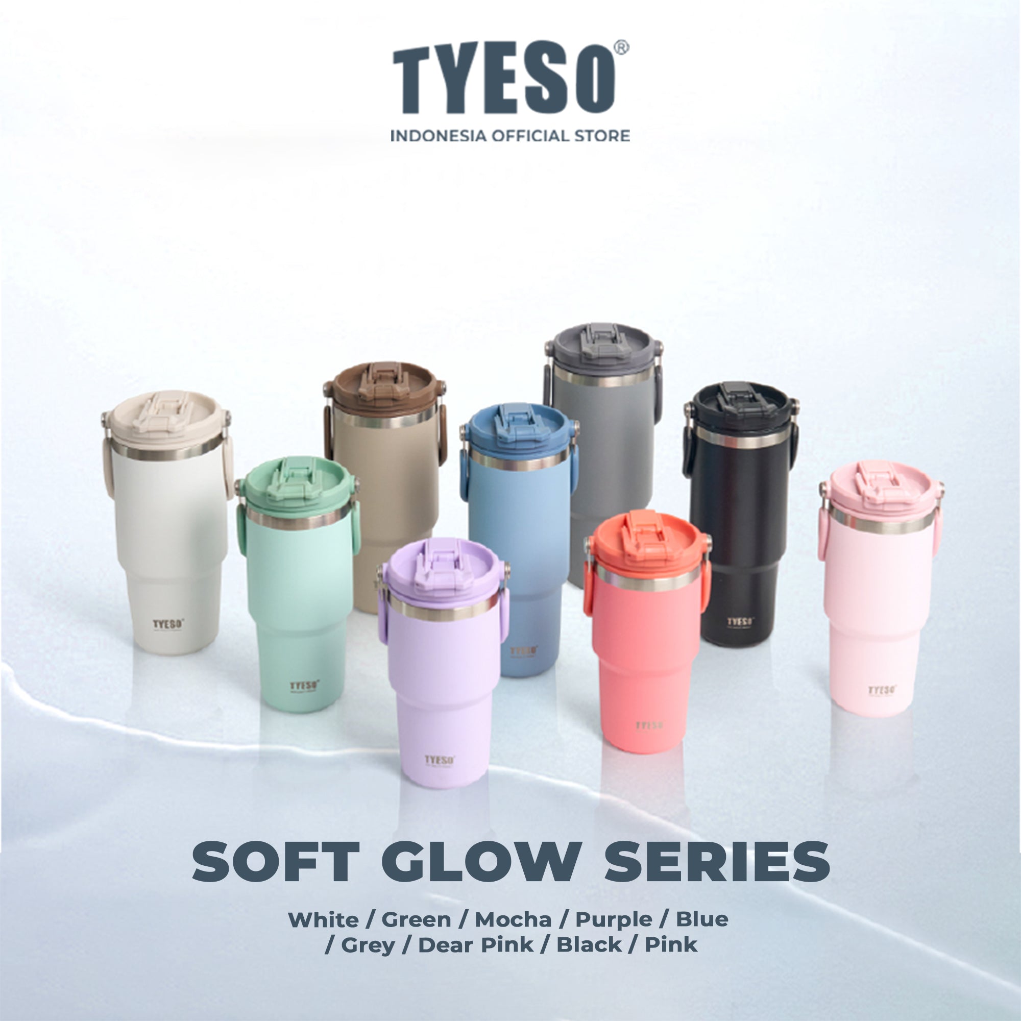 [NEW PRODUCT] Tyeso Roam Tumbler Portable 900 ml TS-01024 Double Vacuum Insulated Stainless Steel