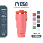 [ NEW PRODUCT ]Tyeso Roam Tumbler Portable 1200 ml TS-01026 Double Vacuum Insulated Stainless Steel