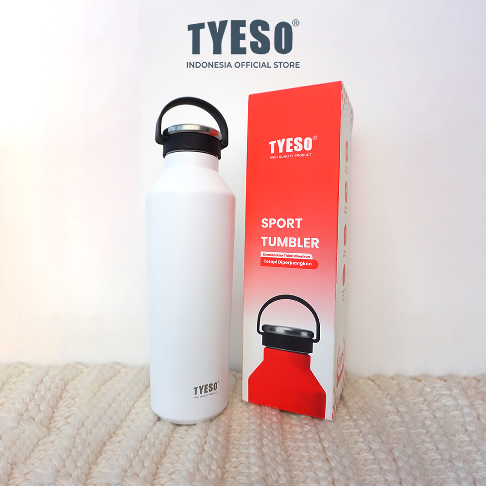 [ Special Edition ] Tyeso Vacuum Insulated Botol Minum Sport Portable TS-01002 BPA FREE 25Oz