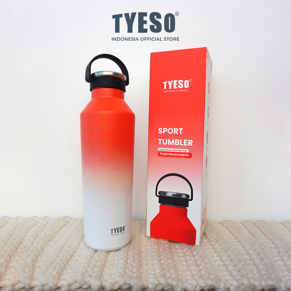 [ Special Edition ] Tyeso Vacuum Insulated Botol Minum Sport Portable TS-01002 BPA FREE 25Oz