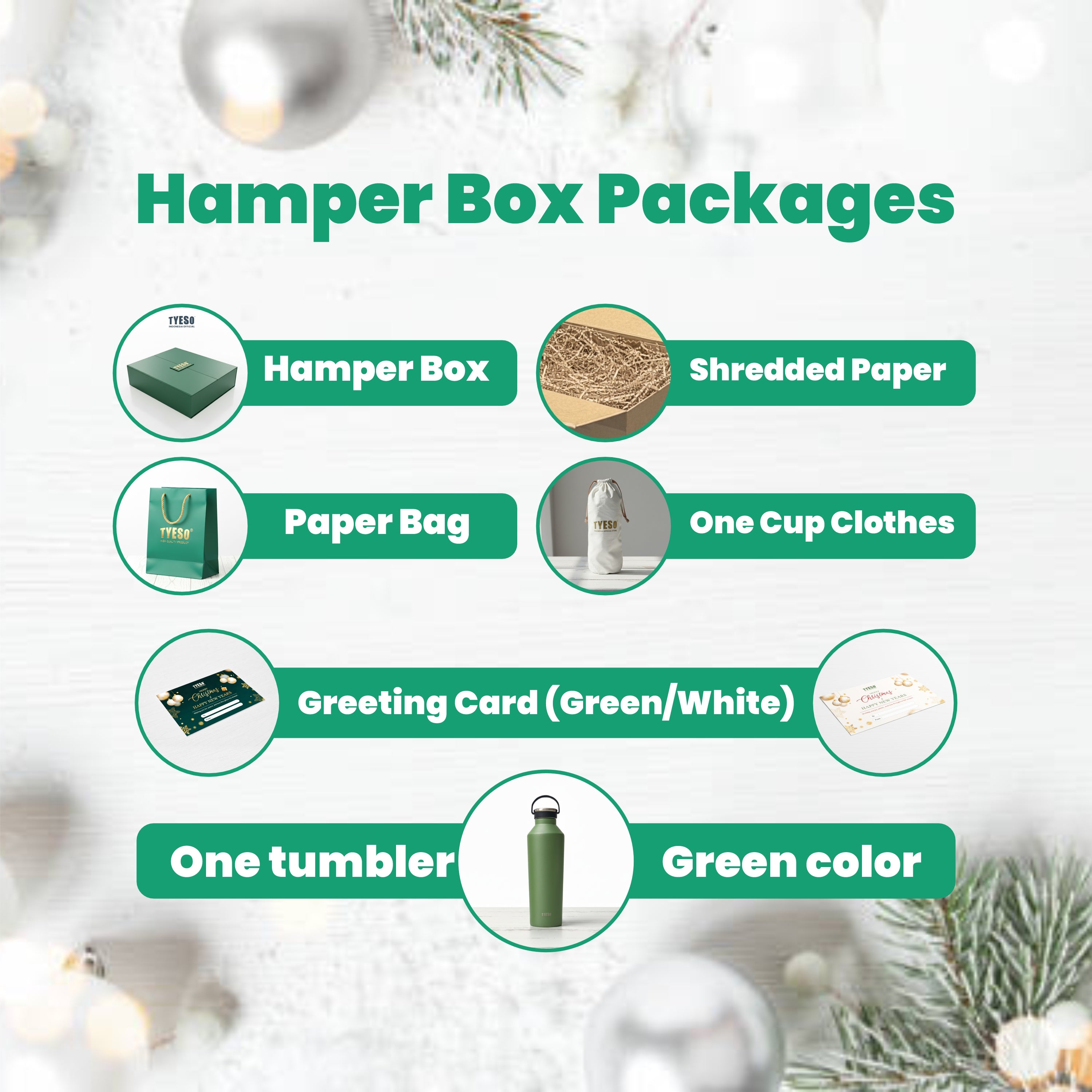 [Ettera Gift] Tyeso Hampers Premium Special Ettera Gift Set Tumbler Stainless Steel BPA FREE