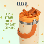 Tyeso Roam Tumbler 900ml  TS-01024 Stainless Steel Animal Edition Double Vacuum Insulated BPA FREE 30 Oz