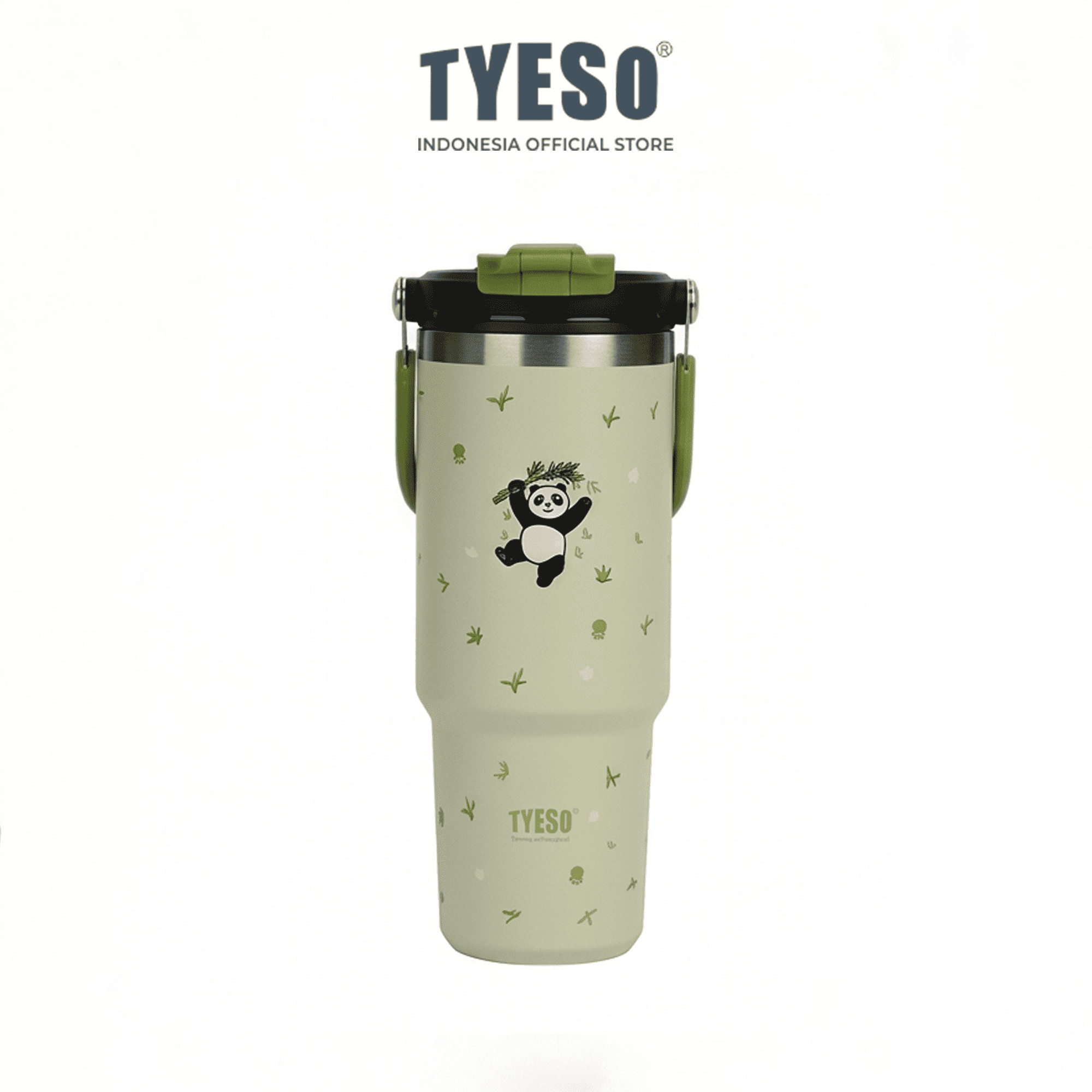 Tyeso Roam Tumbler 900ml  TS-01024 Stainless Steel Animal Edition Double Vacuum Insulated BPA FREE 30 Oz