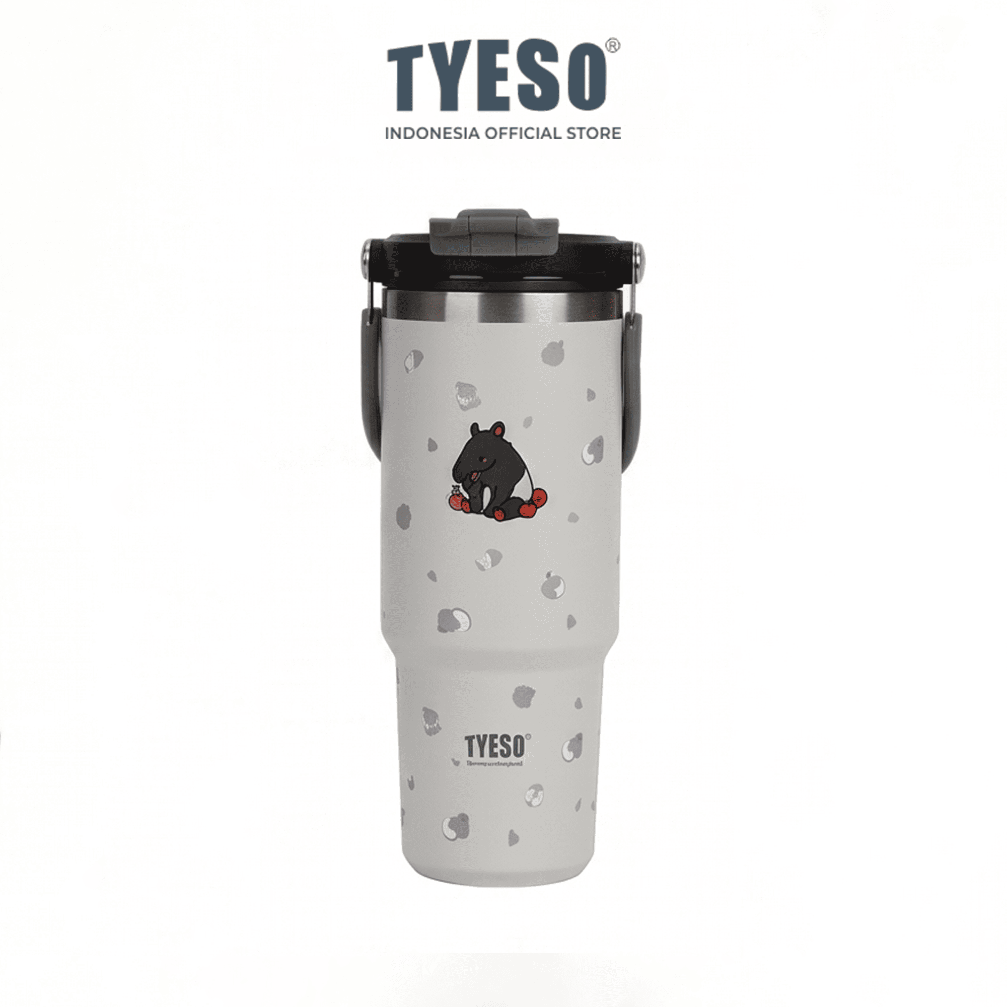 Tyeso Roam Tumbler 900ml TS-01024 Stainless Steel Animal Edition Double Vacuum Insulated BPA FREE 30 Oz