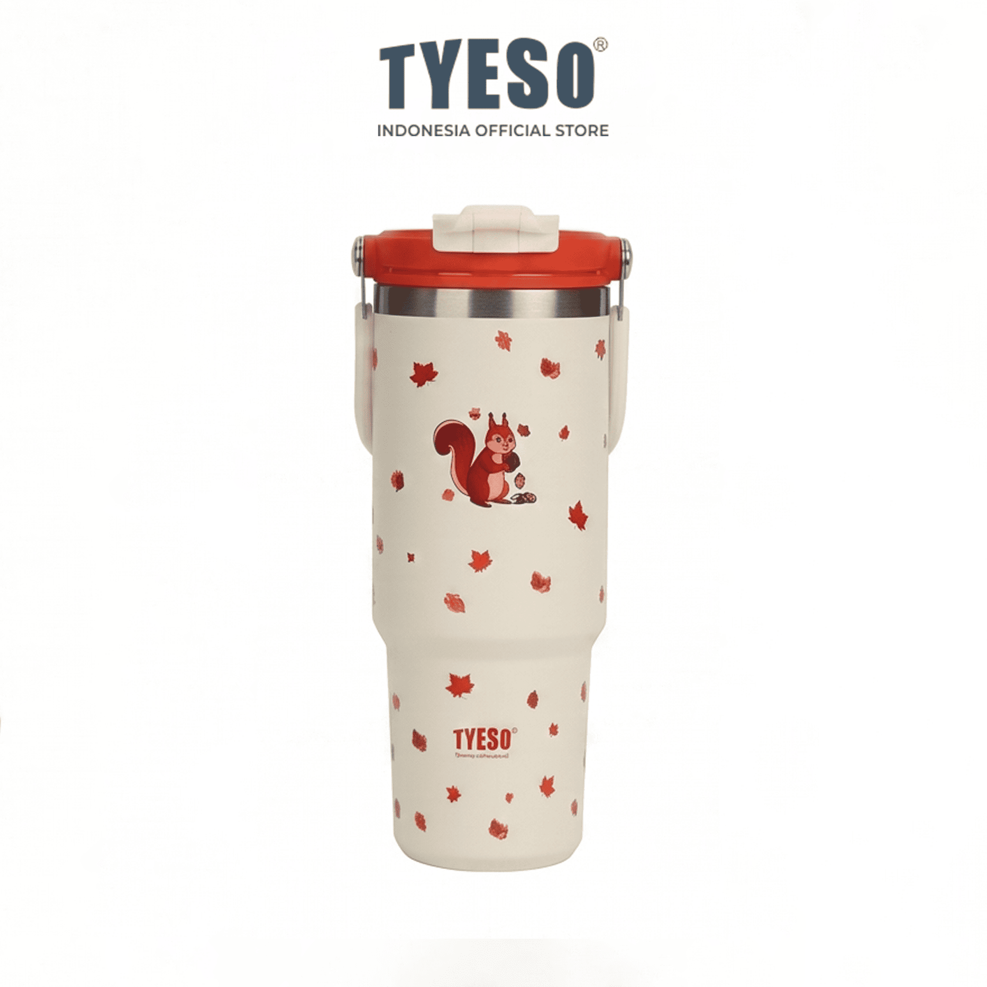 Tyeso Roam Tumbler 900ml TS-01024 Stainless Steel Animal Edition Double Vacuum Insulated BPA FREE 30 Oz