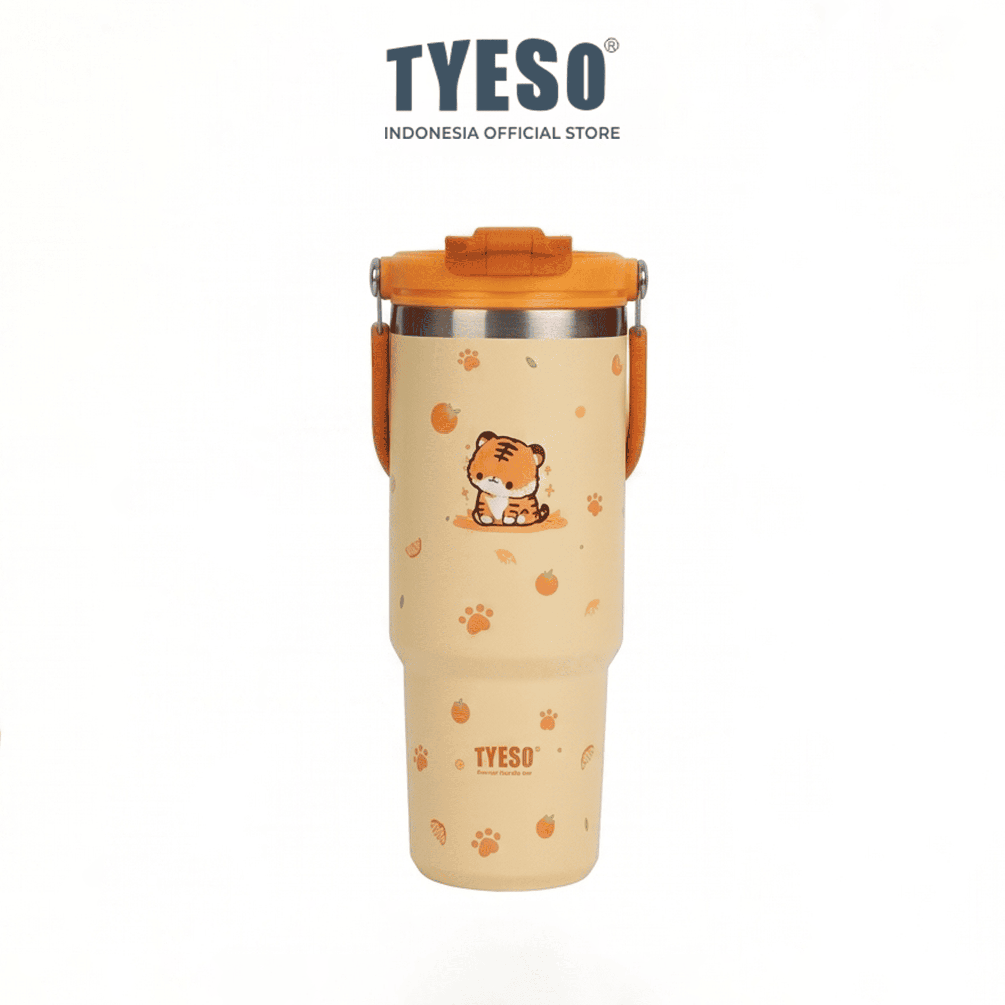 Tyeso Roam Tumbler 900ml TS-01024 Stainless Steel Animal Edition Double Vacuum Insulated BPA FREE 30 Oz