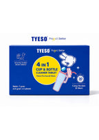 Tyeso X Project Better Cleaner Tablet 4in1 -  2 Tablet Pembersih Noda Tumbler Botol Cup Praktis Rendam 30 Menit