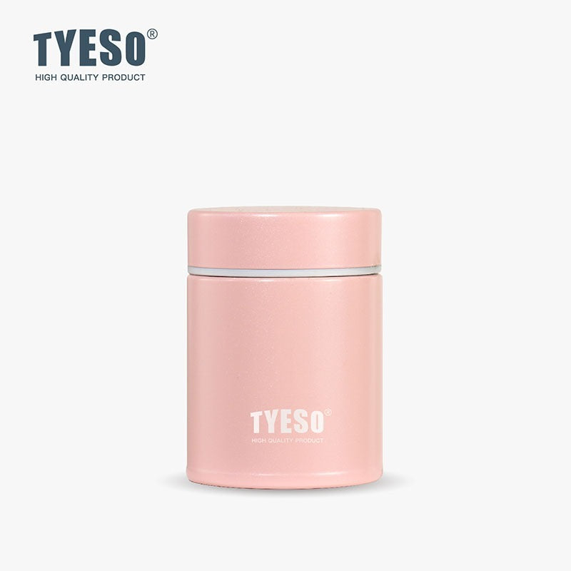 Food Jar TYESO TS-8762A Stainless Steel 200ML-Wadah Tempat Penyimpanan Bekal Makanan Tahan Panas Dan Dingin