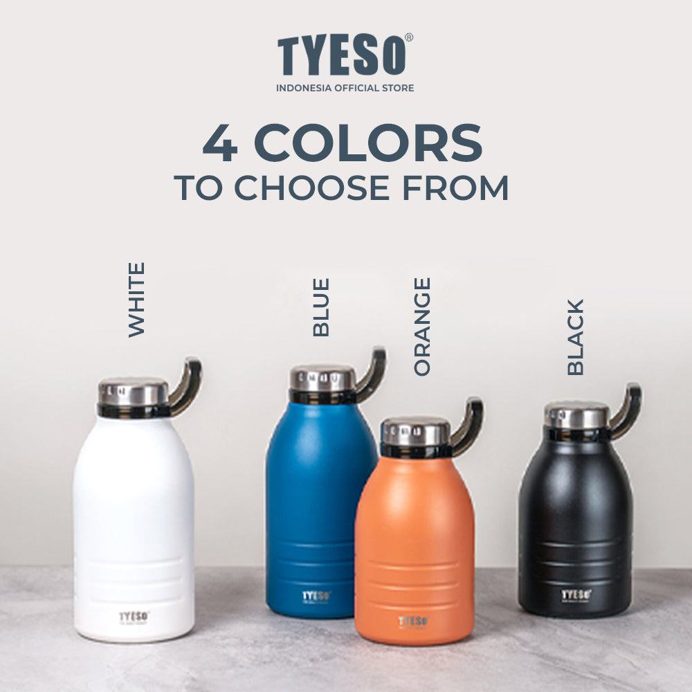 Tyeso Tumbler Kapasitas 1500mL TS-8818 Portable Sports Outdoor Thermos Cup Vacuum Insulated