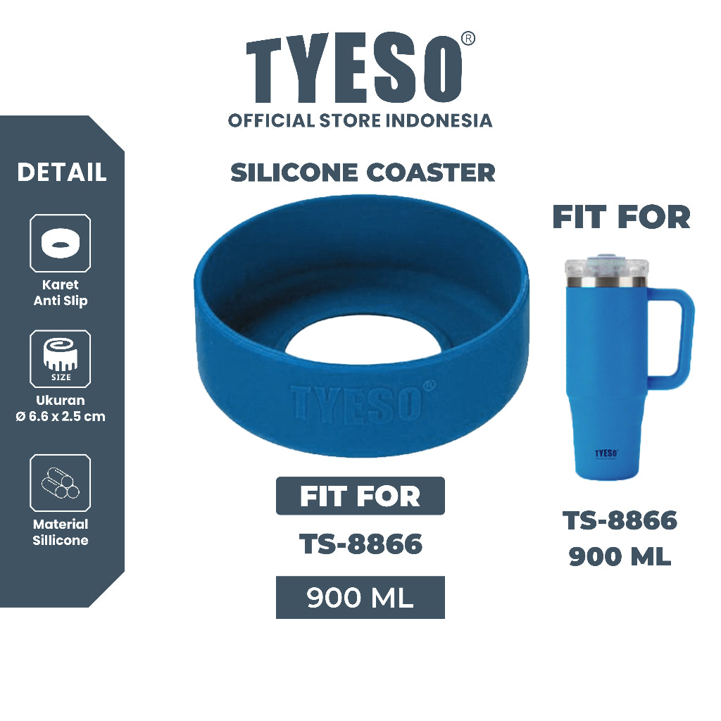 Tyeso Karet Anti Slip 900ml TS-8866 - TS-8108 Silicone Coaster