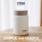 Food Jar TYESO TS-8764 Stainless Steel 220ML-Wadah Tempat Penyimpanan Bekal Makanan Tahan Panas Dan Dingin