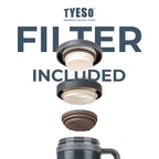 Tyeso Tumbler Portable Stainless Coffee cup 500 mL TS-8839 Thermos Cup Vacuum Insulated