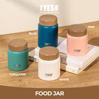 Food Jar TYESO TS-8764 Stainless Steel 220ML-Wadah Tempat Penyimpanan Bekal Makanan Tahan Panas Dan Dingin