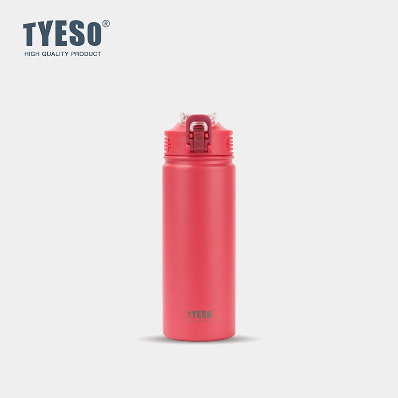 Tyeso Tumbler Botol Minum 600ml TS-8770C Stainless Steel Anti Tumpah Double Vacuum Insulated Sports