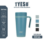 Tyeso Tumbler Portable Stainless Coffee cup 500 mL TS-8839 Thermos Cup Vacuum Insulated