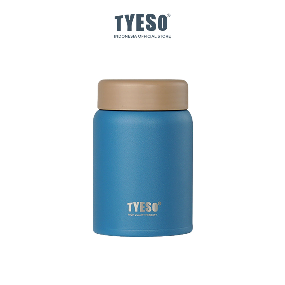 Food Jar TYESO TS-8764 Stainless Steel 220ML-Wadah Tempat Penyimpanan Bekal Makanan Tahan Panas Dan Dingin