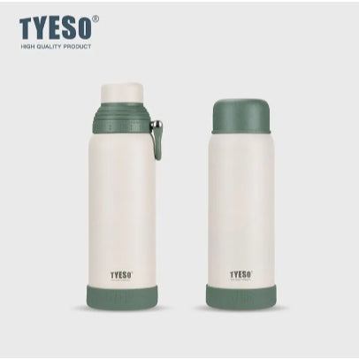 Tyeso Termos Travel 680/750ml TS-8850 2 in 1 Cup Vacuum Insulated Free Anti Slip