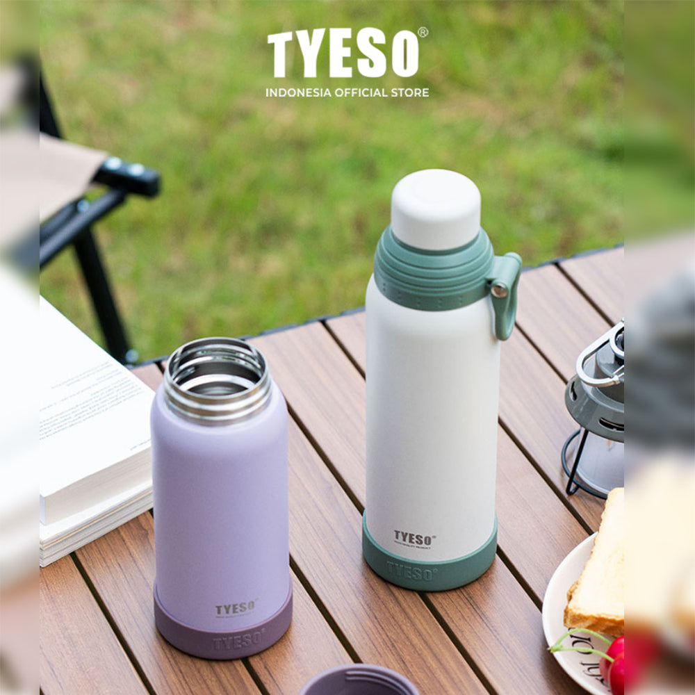 Tyeso Termos Travel 680/750ml TS-8850 2 in 1 Cup Vacuum Insulated Free Anti Slip
