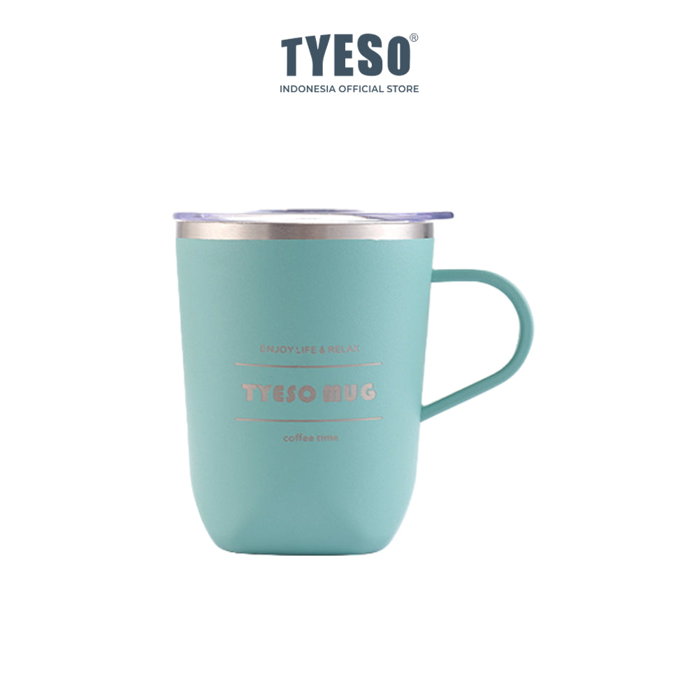 Tyeso Gelas Mug Stainless 300ml TS-8718 Coffee Cup Vacuum Insulated