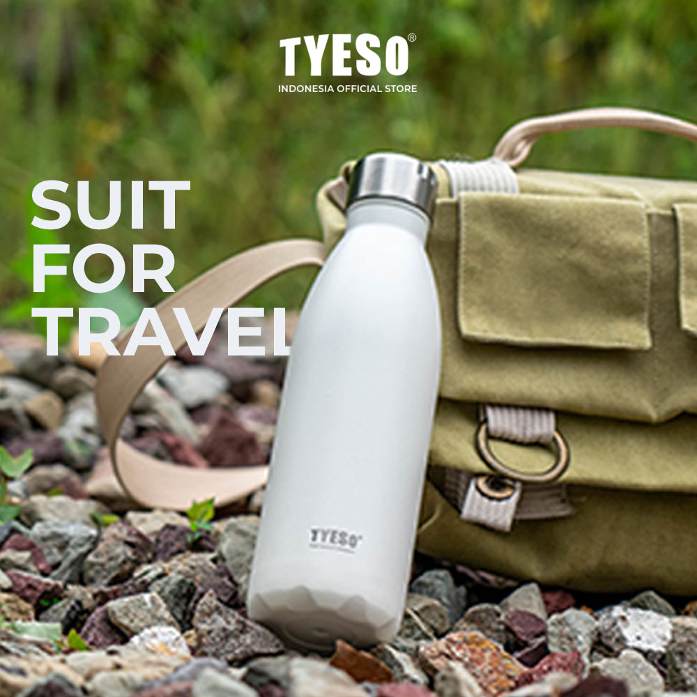 Tyeso Tumbler Botol Minum Portable Stainless 1000mL TS-8843 Thermos Vacuum Insulated Sports Bottle