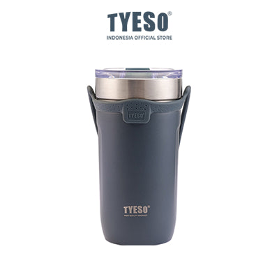 Tyeso Tumbler Botol Minum Sedotan 550ml TS-8766 Thermos Cup Vacuum Insulated Stainless Steel