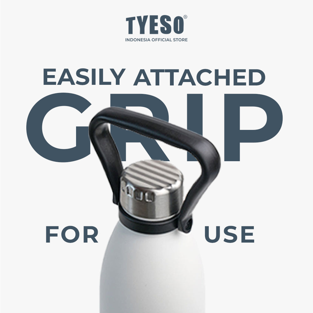 Tyeso Tumbler Botol Minum Portable Stainless 1000mL TS-8843 Thermos Vacuum Insulated Sports Bottle