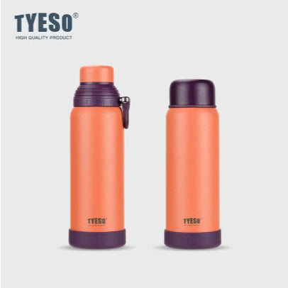 Tyeso Termos Travel 680/750ml TS-8850 2 in 1 Cup Vacuum Insulated Free Anti Slip