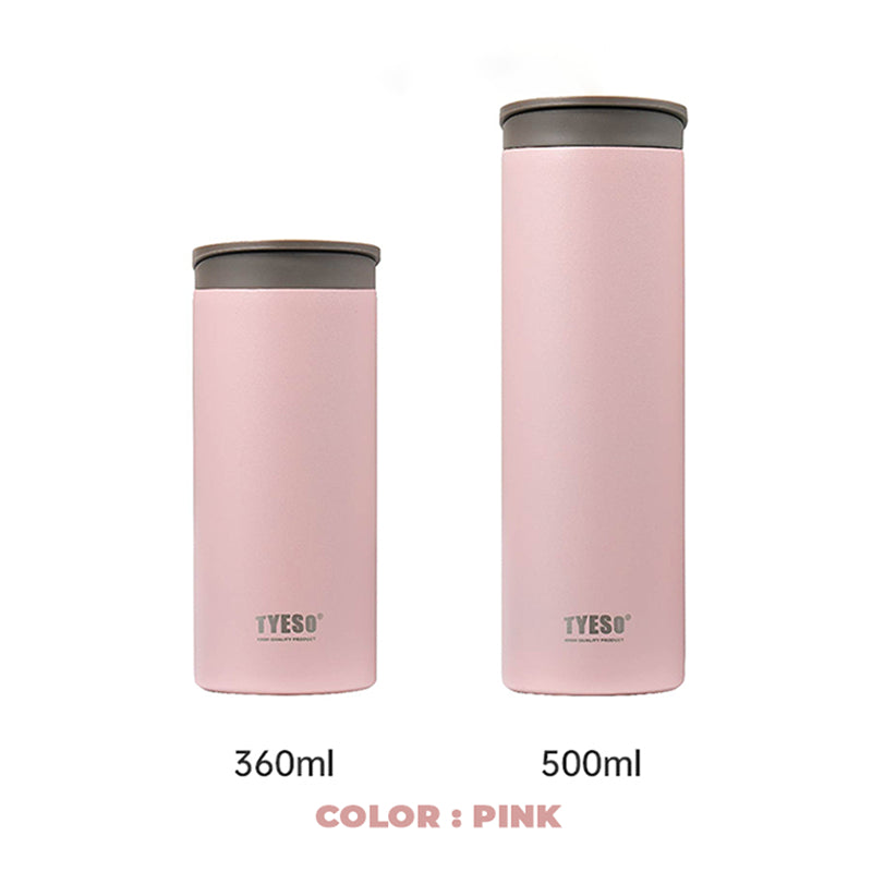 Tyeso Tumbler Termos 550ml TS-8841 Botol Double Vacuum Insulated Stainless Steel Aesthetic