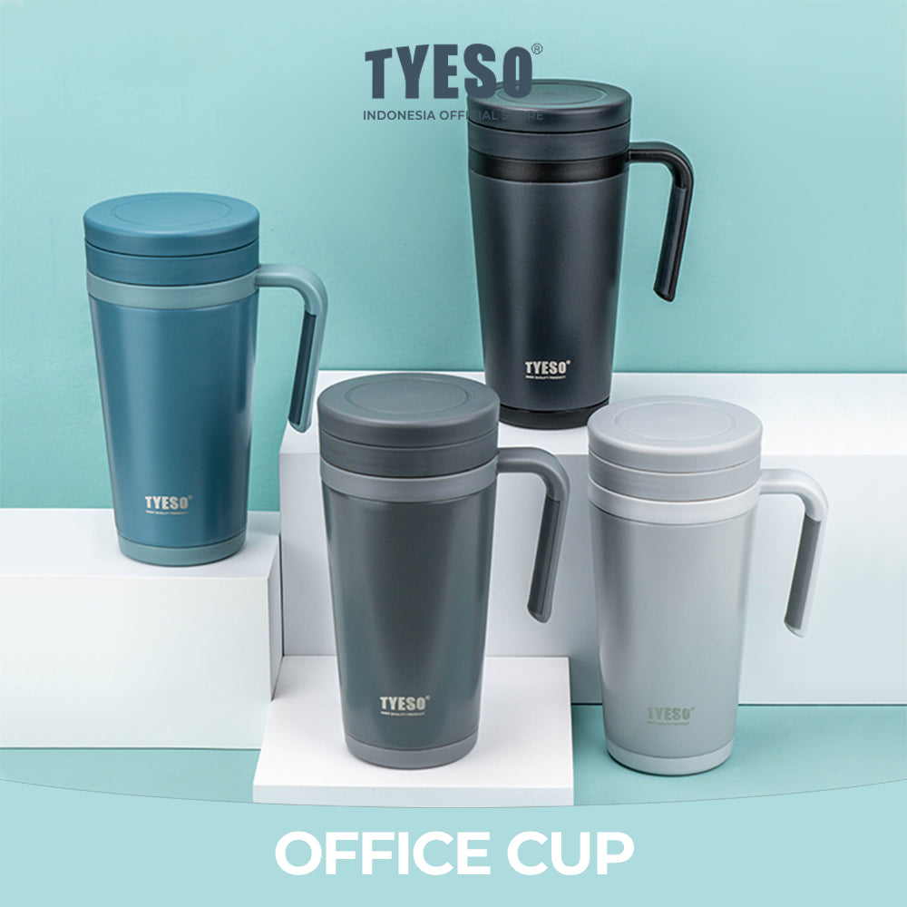 Tyeso Tumbler Portable Stainless Coffee cup 500 mL TS-8839 Thermos Cup Vacuum Insulated