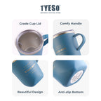 Tyeso Gelas Mug Stainless 300ml TS-8718 Coffee Cup Vacuum Insulated