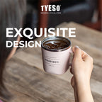 Tyeso Gelas Mug Stainless 300ml TS-8718 Coffee Cup Vacuum Insulated