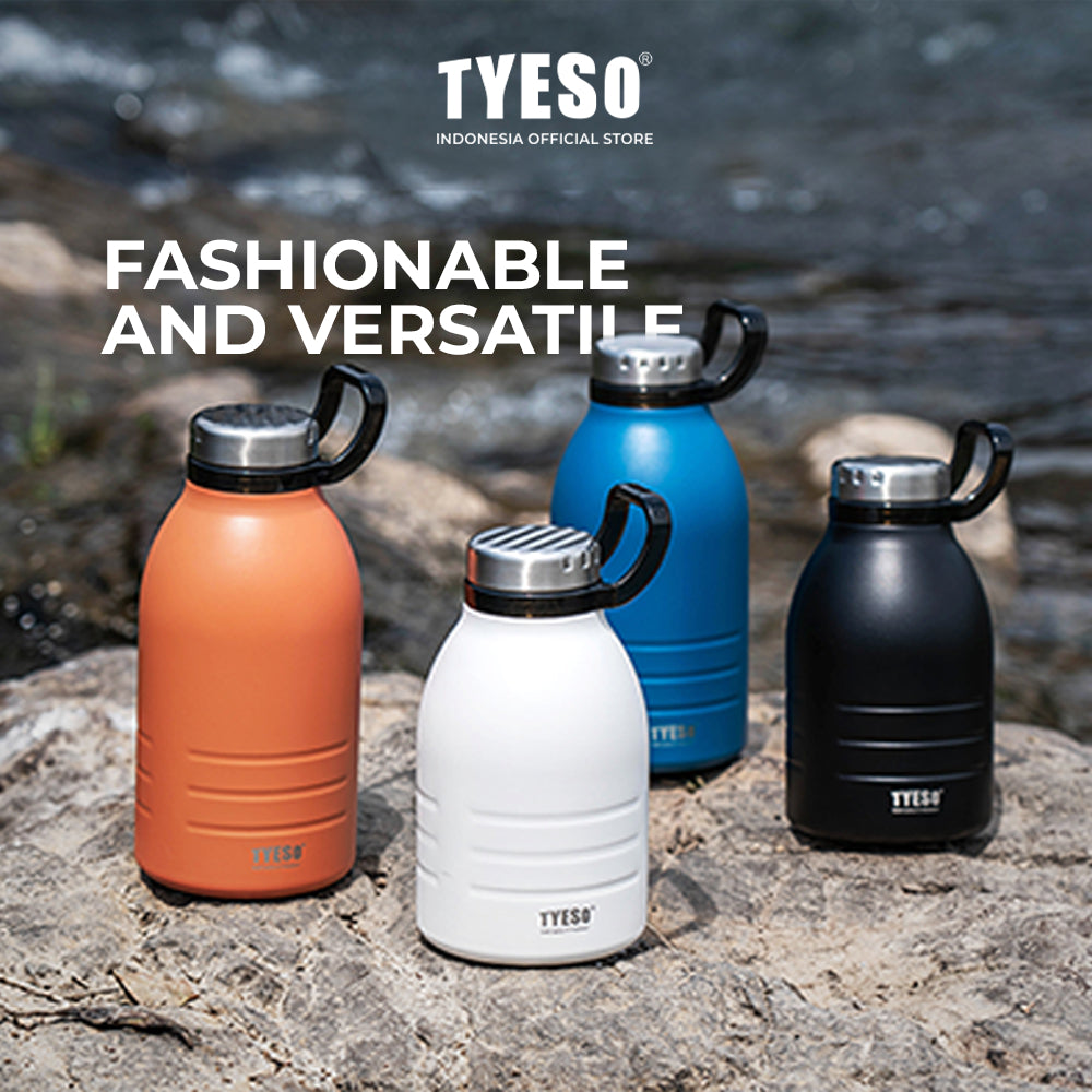 Tyeso Tumbler Kapasitas 1500mL TS-8818 Portable Sports Outdoor Thermos Cup Vacuum Insulated