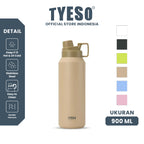 [ NEW PRODUCT ] Tyeso Tumbler Sport Portable 900 ML TS-01010 Doff Vacuum Insulated With Handdle BPA FREE 30 Oz
