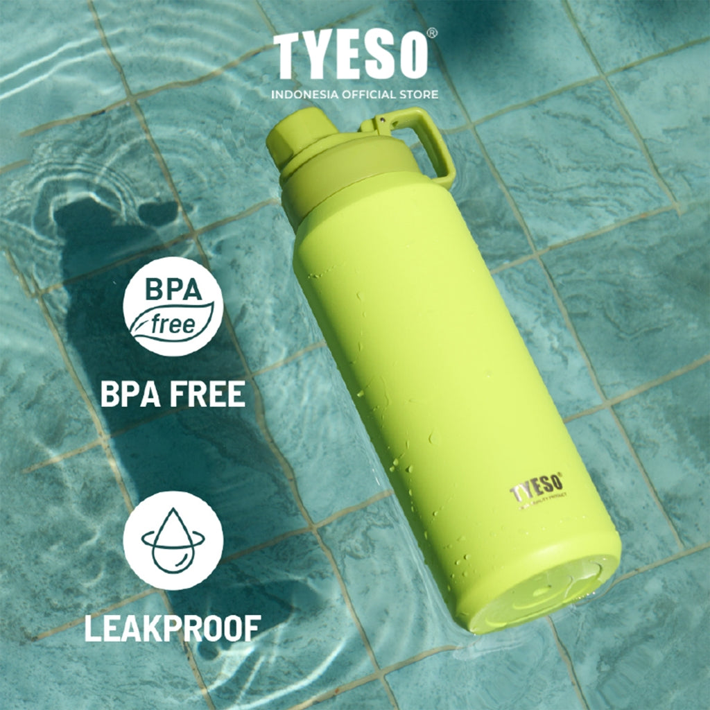 [ NEW PRODUCT ] Tyeso Tumbler Sport Portable 1200 ML TS-01011 Doff Vacuum Insulated With Handdle BPA FREE 40 Oz
