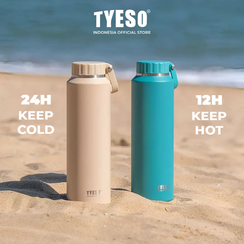 Tyeso Tumbler 710mL Botol Minum Sports TS-8756C  Portable Mug Vacuum Insulated Stainless Steel