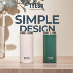 Tyeso  300 ML Flat lid thermos cup  Stainless Steel TS-8751B Double Vacuum Insulated