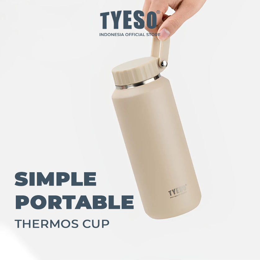Tyeso Tumbler 500mL Botol Minum Sports TS-8755C Portable Mug Vacuum Insulated Stainless Steel