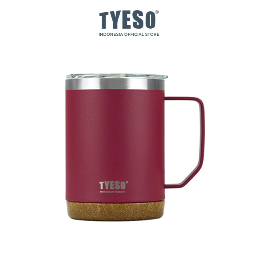 Tyeso Tumbler Gelas Mug 530ml TS-8836 Stainless Vacuum Insulated Anti Slip Tahan Panas Dingin