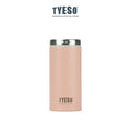 Tyeso  300 ML Flat lid thermos cup  Stainless Steel TS-8751B Double Vacuum Insulated