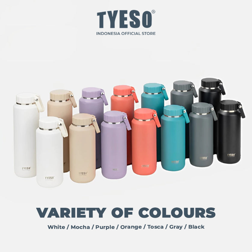 Tyeso Tumbler 500mL Botol Minum Sports TS-8755C Portable Mug Vacuum Insulated Stainless Steel